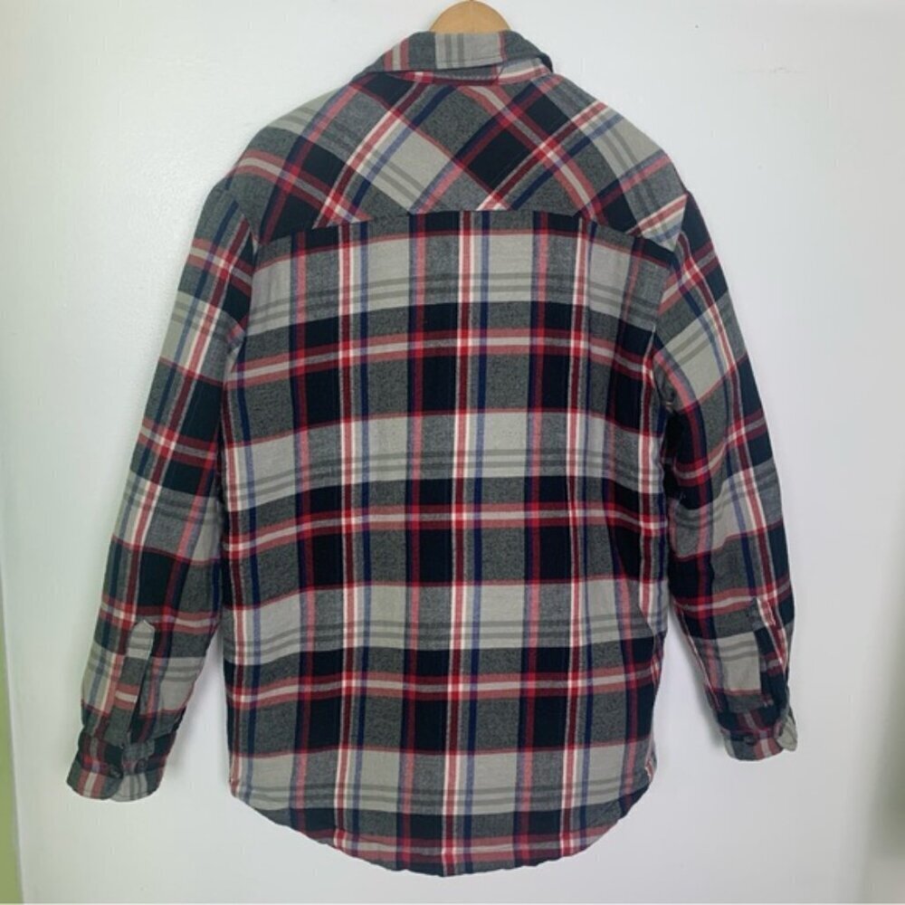 Dickies Plaid Quilted Shirt Jacket - Picture 6 of 7